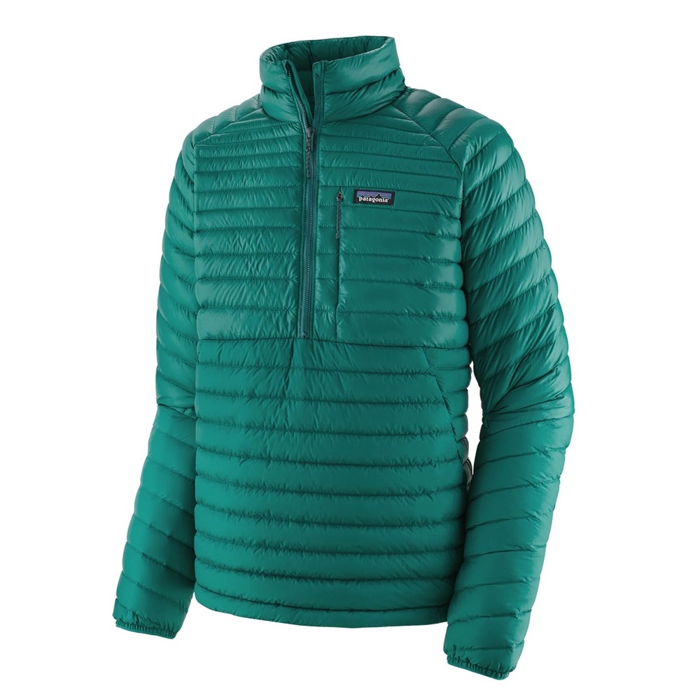 Patagonia Men’s AlpLight Down Pullover Jacket Green Size XS